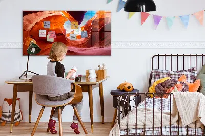 Canyon magnetic wall board