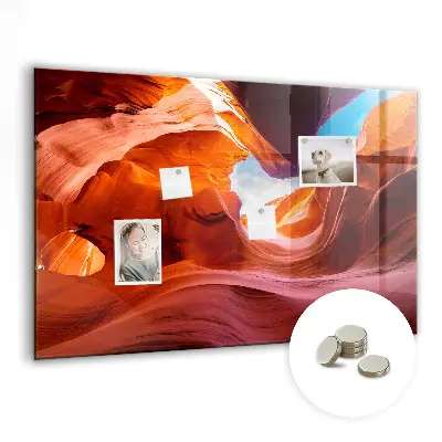 Canyon magnetic wall board