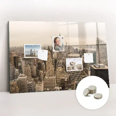 City Landscape Magnetic Wall Board
