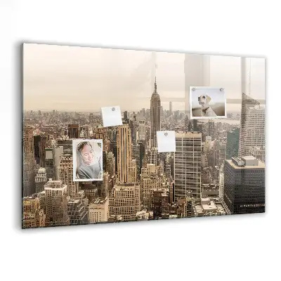 City Landscape Magnetic Wall Board
