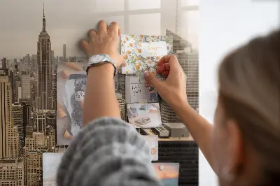 City Landscape Magnetic Wall Board