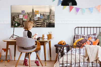 City Landscape Magnetic Wall Board