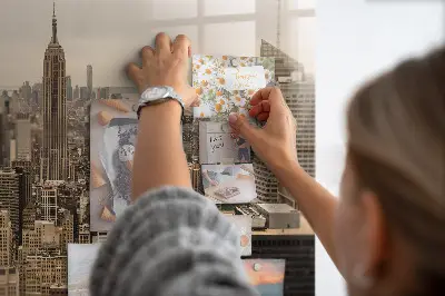 City Landscape Magnetic Wall Board