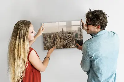 City Landscape Magnetic Wall Board