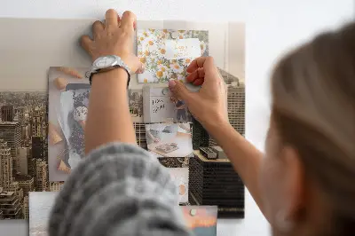 City Landscape Magnetic Wall Board