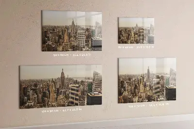 City Landscape Magnetic Wall Board