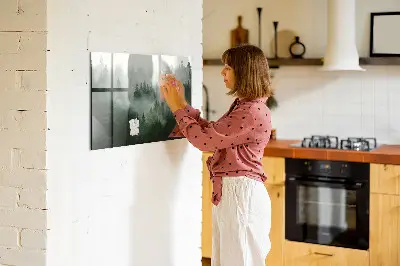 Misty Forest Magnet Board