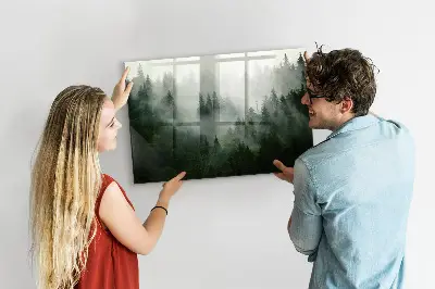 Misty Forest Magnet Board