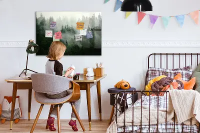 Misty Forest Magnet Board