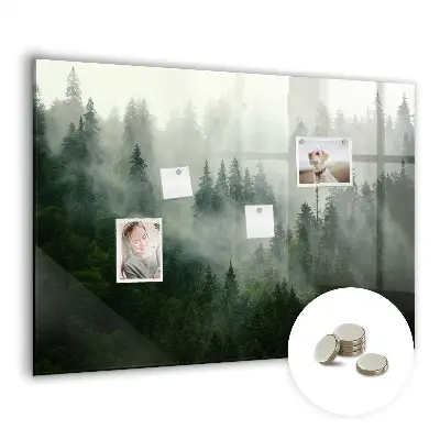 Misty Forest Magnet Board
