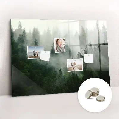 Misty Forest Magnet Board