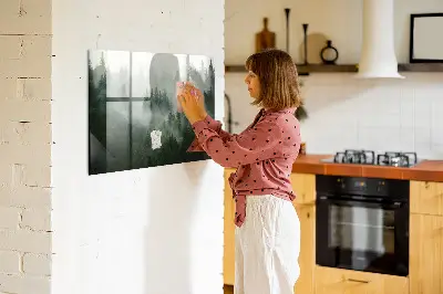 Misty Forest Magnet Board