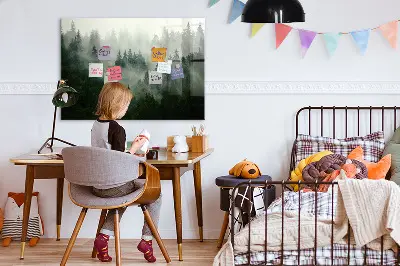 Misty Forest Magnet Board