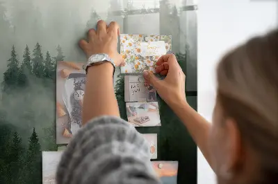 Misty Forest Magnet Board