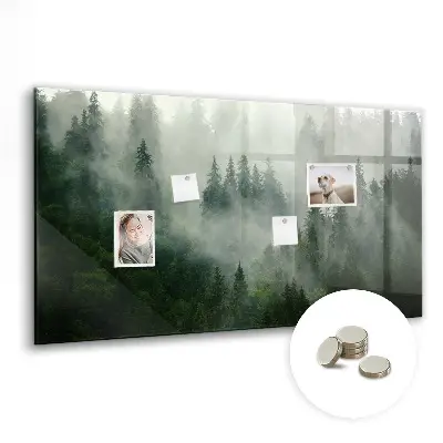 Misty Forest Magnet Board