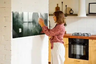 Misty Forest Magnet Board