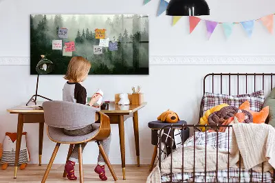 Misty Forest Magnet Board