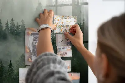 Misty Forest Magnet Board