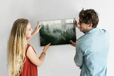 Misty Forest Magnet Board