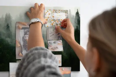 Misty Forest Magnet Board