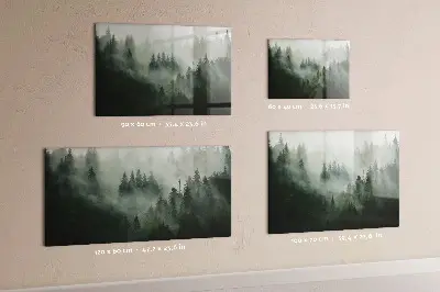 Misty Forest Magnet Board