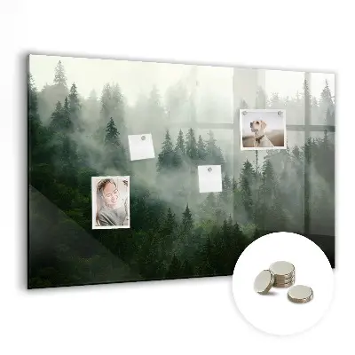 Misty Forest Magnet Board