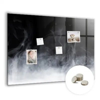 Smoke magnetic wall board