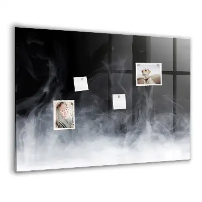 Smoke magnetic wall board