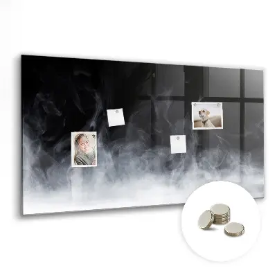 Smoke magnetic wall board
