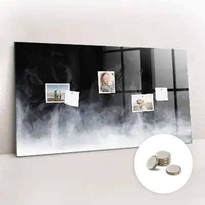 Smoke magnetic wall board