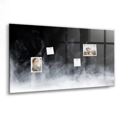Smoke magnetic wall board