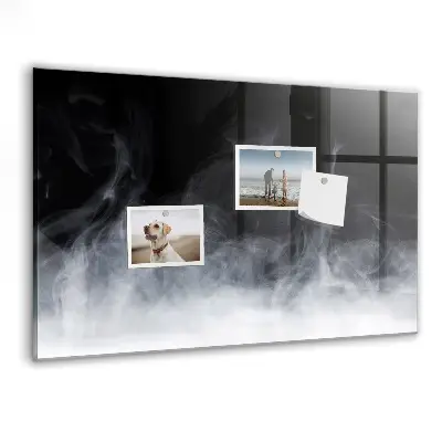 Smoke magnetic wall board