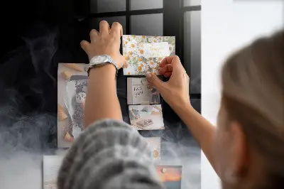 Smoke magnetic wall board