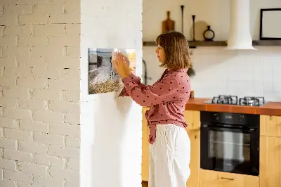 Motivational text magnet board