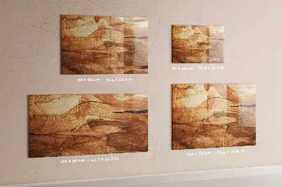 Magnetic wall board Wood texture