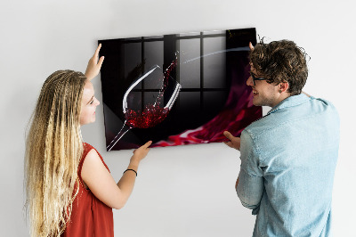 Magnetic board Wine