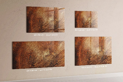 Magnetic marker board Old tree stump