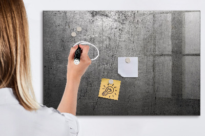 Glass dry erase board magnetic Metal wall