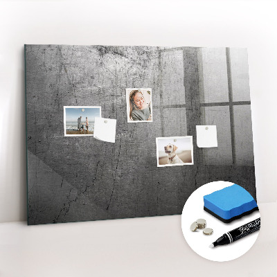Glass dry erase board magnetic Metal wall