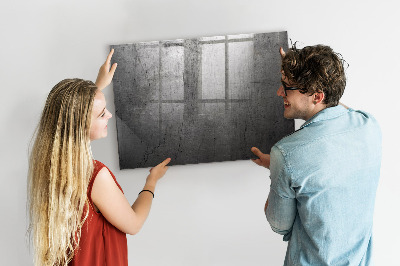 Glass dry erase board magnetic Metal wall