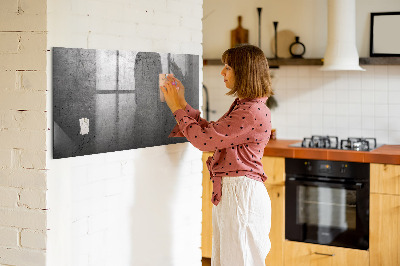 Glass dry erase board magnetic Metal wall