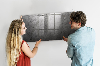Glass dry erase board magnetic Metal wall