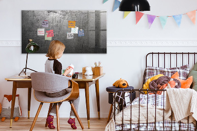 Glass dry erase board magnetic Metal wall