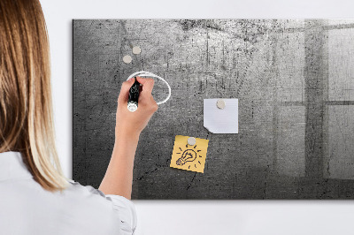 Glass dry erase board magnetic Metal wall