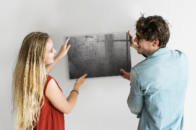 Glass dry erase board magnetic Metal wall