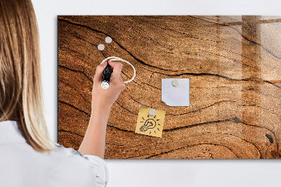 Magnetic marker board Old wood