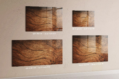 Magnetic marker board Old wood