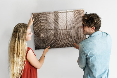 Magnetic marker board Tree stump