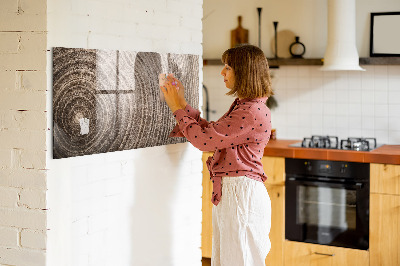 Magnetic marker board Tree stump