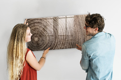 Magnetic marker board Tree stump